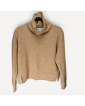 Cowl Neck Textured Pullover Sweater