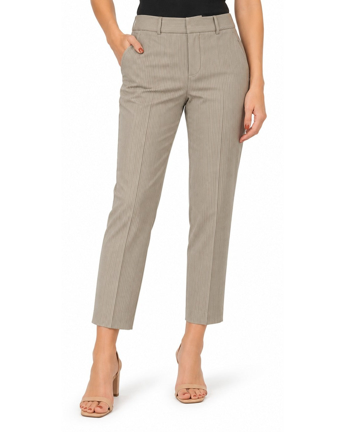 Banana Republic Pinstripe Cropped Trousers - Style# 903968-00-1 - NWT