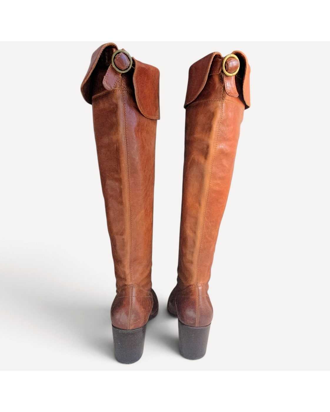 Brown Frye Lucinda Slouch Tall Boots - Style# 3476965, size 7M – photo 4