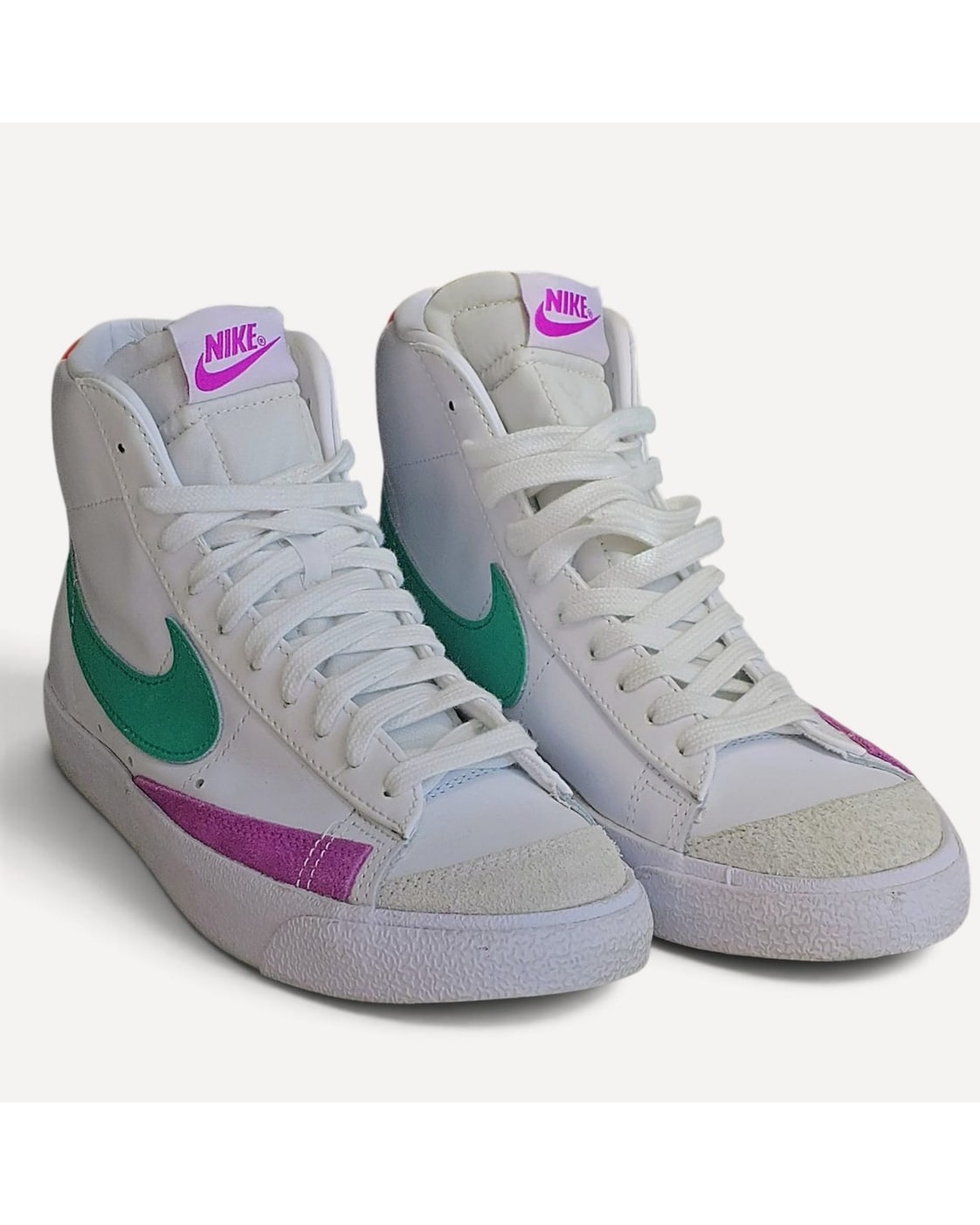Nike Blazer Mid '77 Colorblock High-Top Sneakers