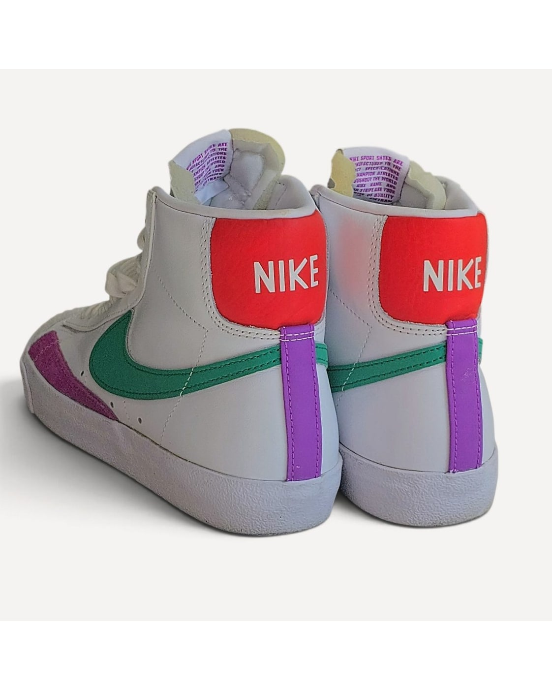 Nike Blazer Mid '77 Colorblock High-Top Sneakers