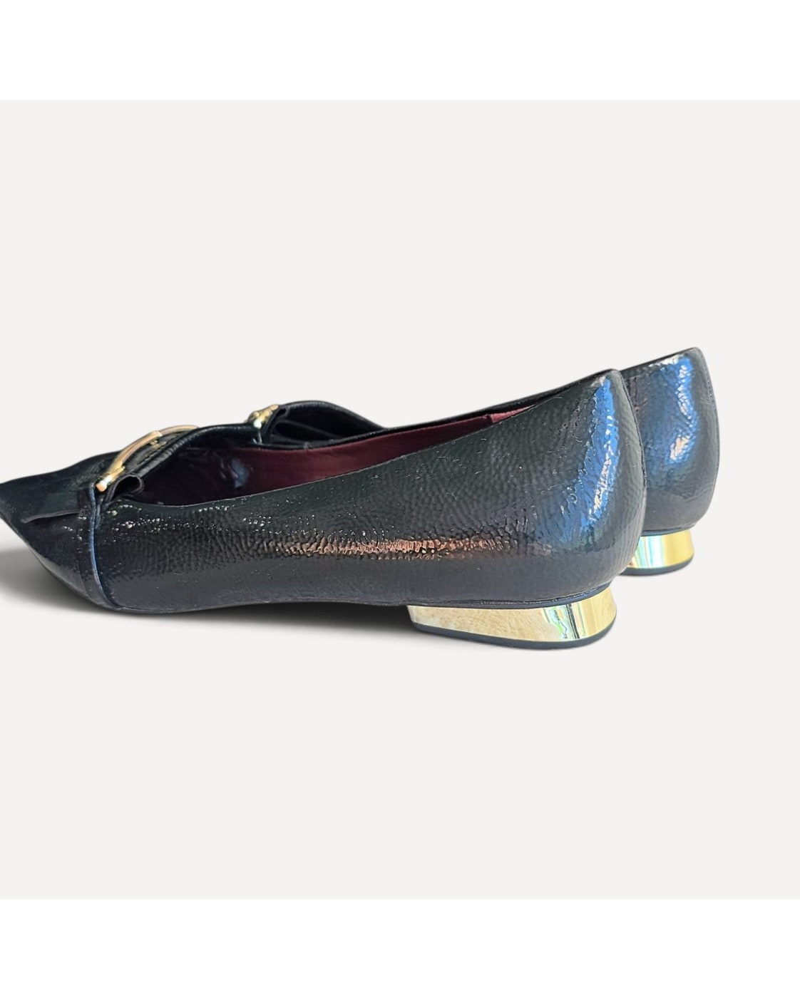 Franco Sarto L-Rina Fringe Horsebit Flats - Style# L-RINA