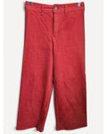 Red Universal Thread Sailor Wide Leg Pants, size 6