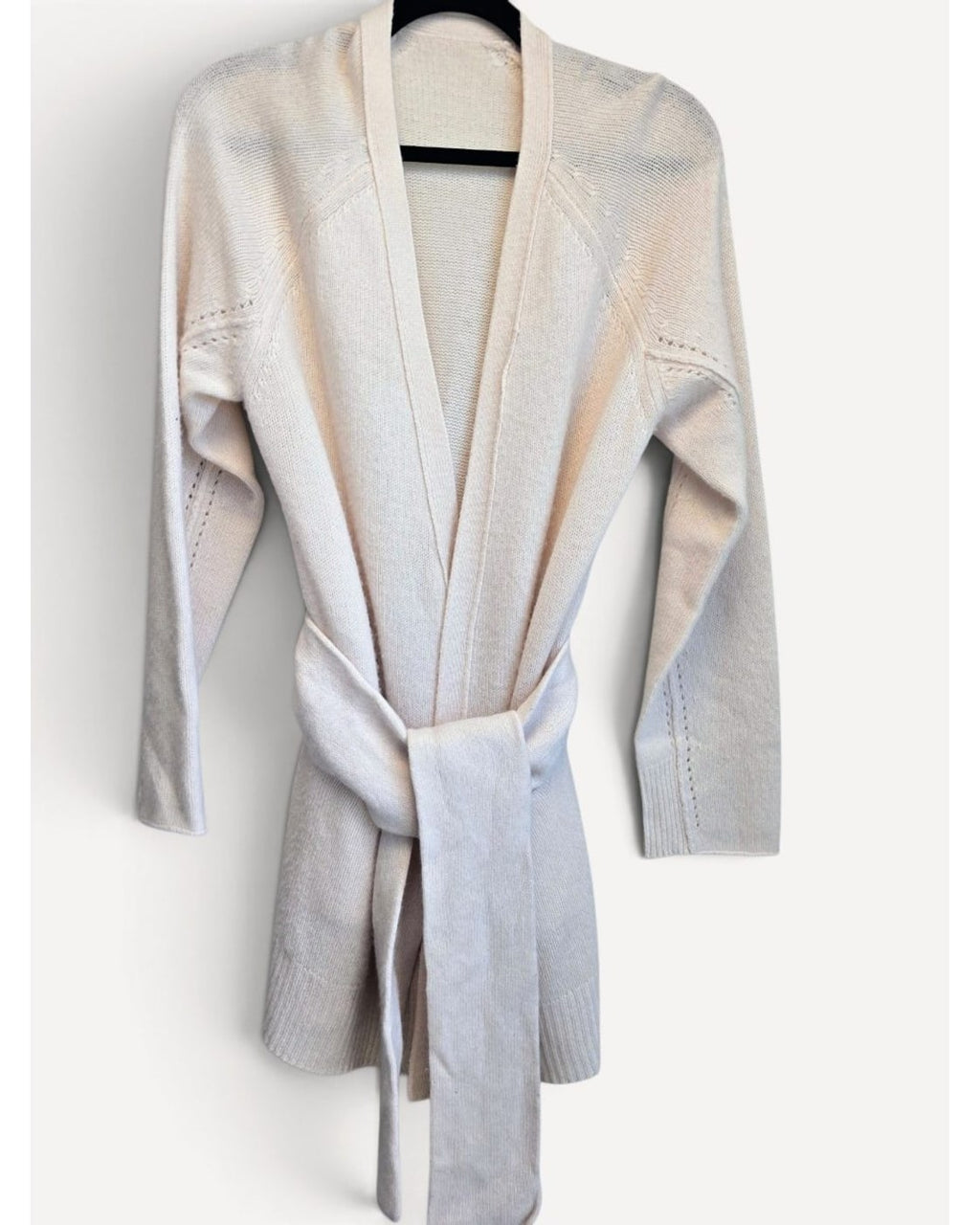 Beige Zadig & Voltaire Ivory Duster Cardigan, size S
