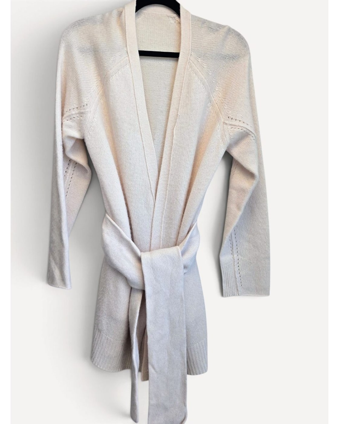 Beige Zadig & Voltaire Ivory Duster Cardigan, size S