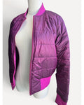 Pink lululemon Reversible Puffer Bomber Jacket - Style# LW4BUPS, size 4