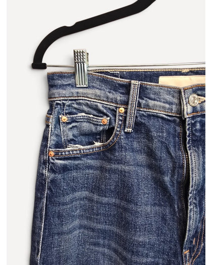 Blue Mother High Waisted Study Hover Jeans, size 27