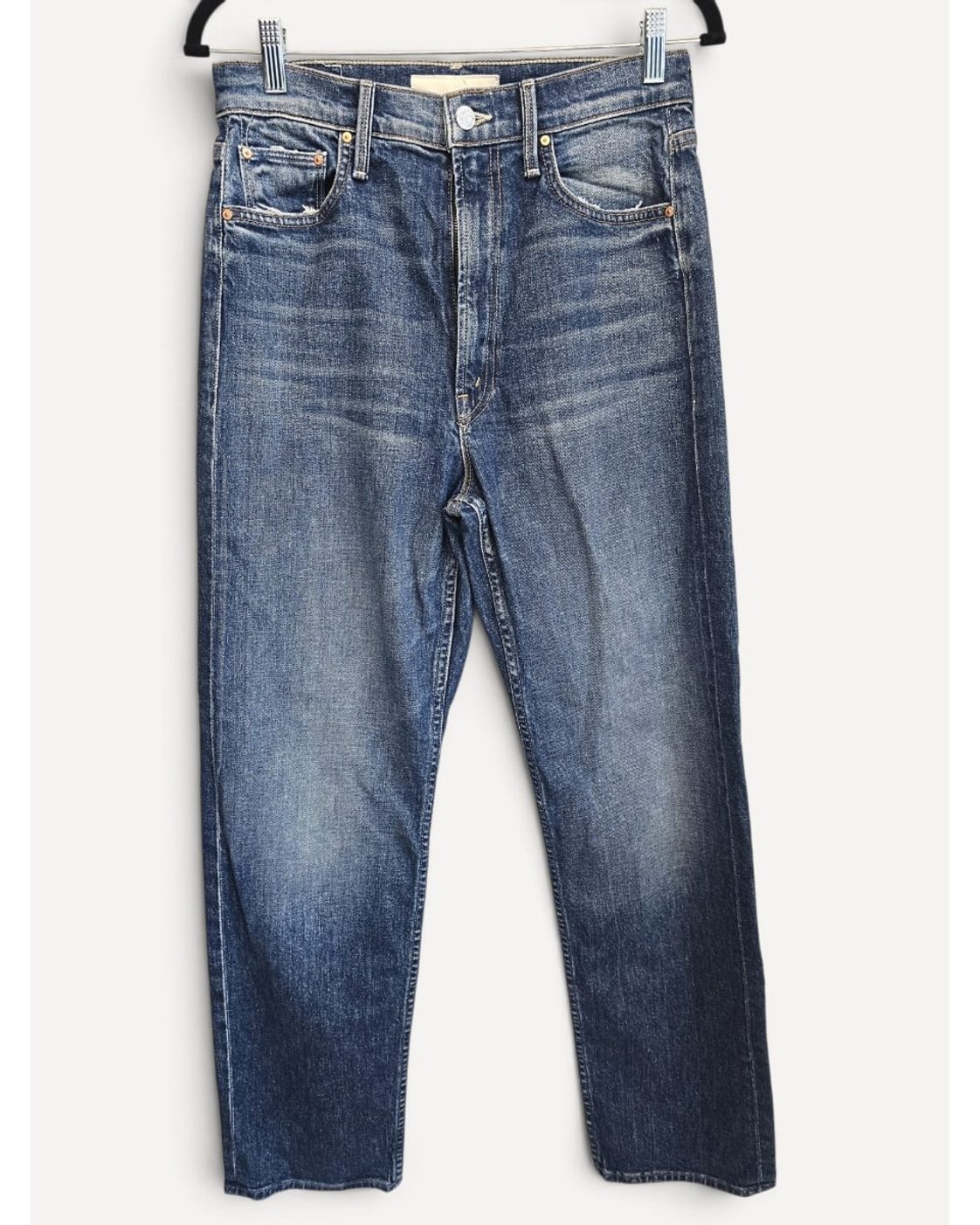 Blue Mother High Waisted Study Hover Jeans, size 27 – photo 2