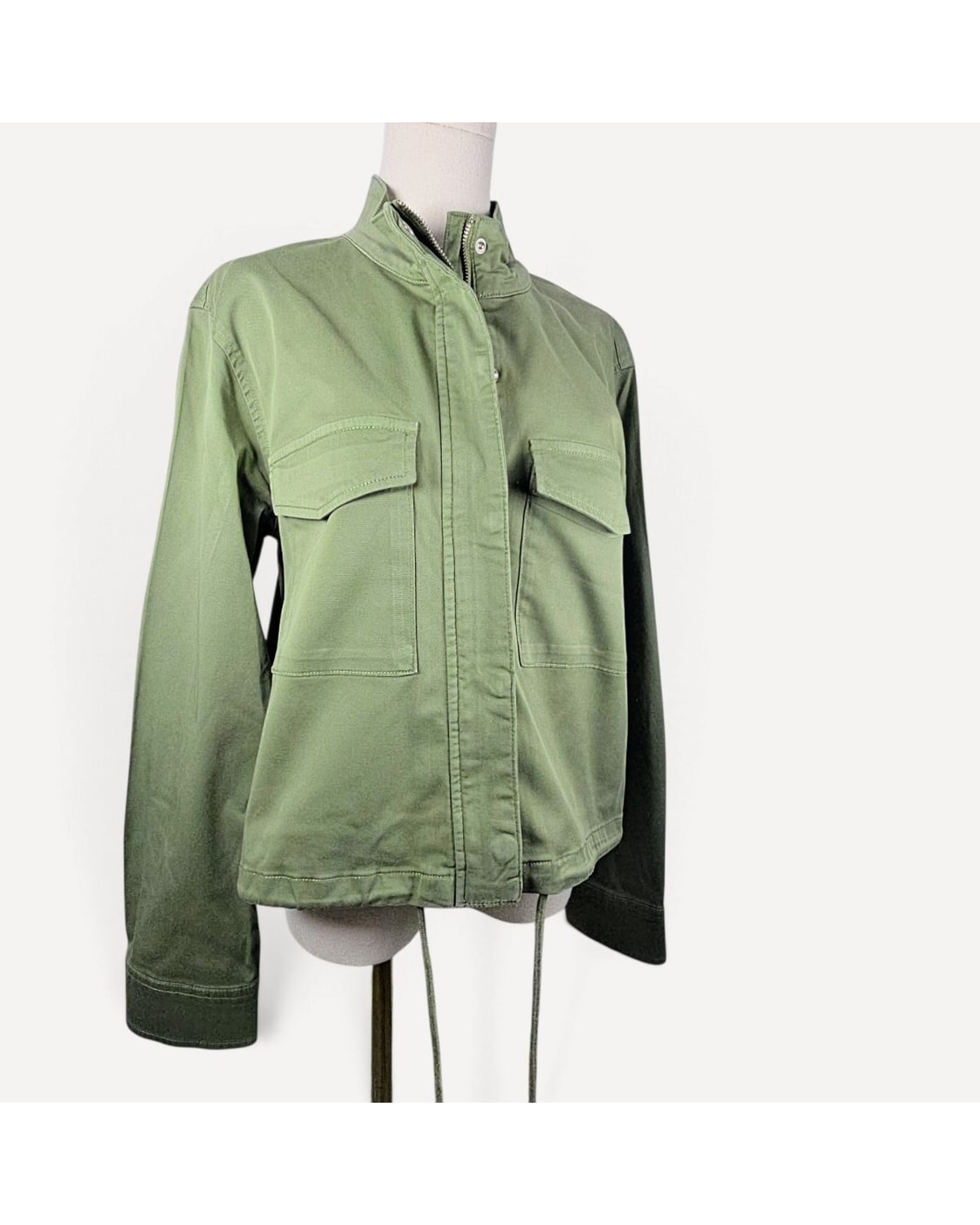 Green Sanctuary Utility Field Jacket - #XJ9214A7, size M