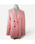 Pink House Of Harlow 1960 Double-Breasted Blazer, size M