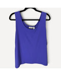 Purple Chico's Scoop Neck Tank Top, size 3