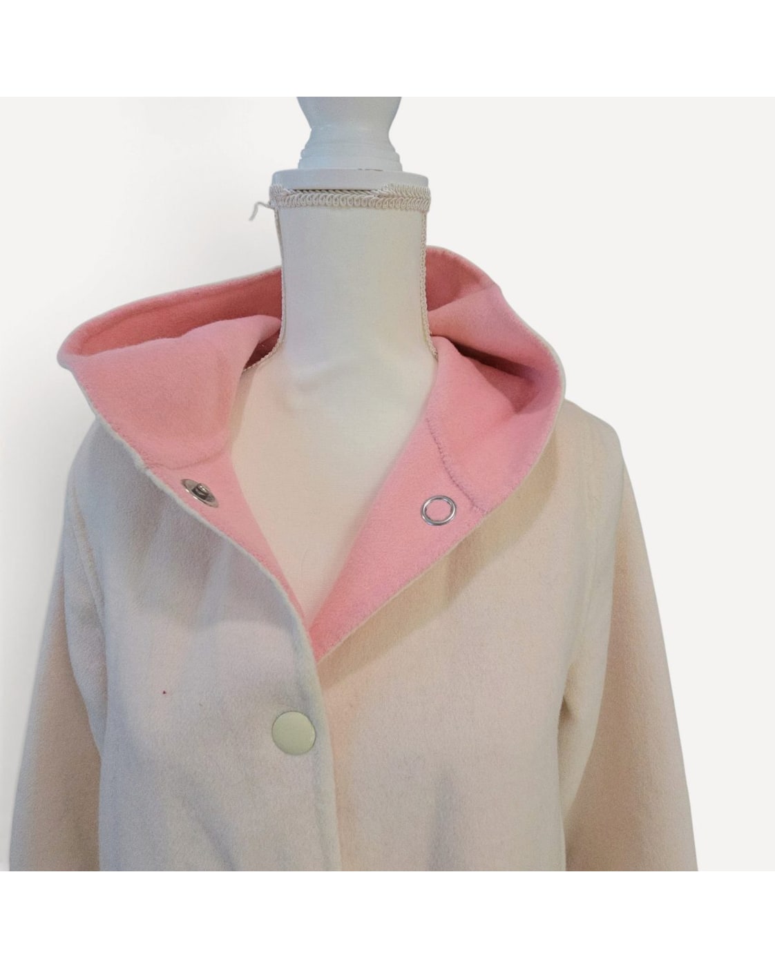 Pink Nanette Nanette Lepore Hooded Coat, size S – photo 2
