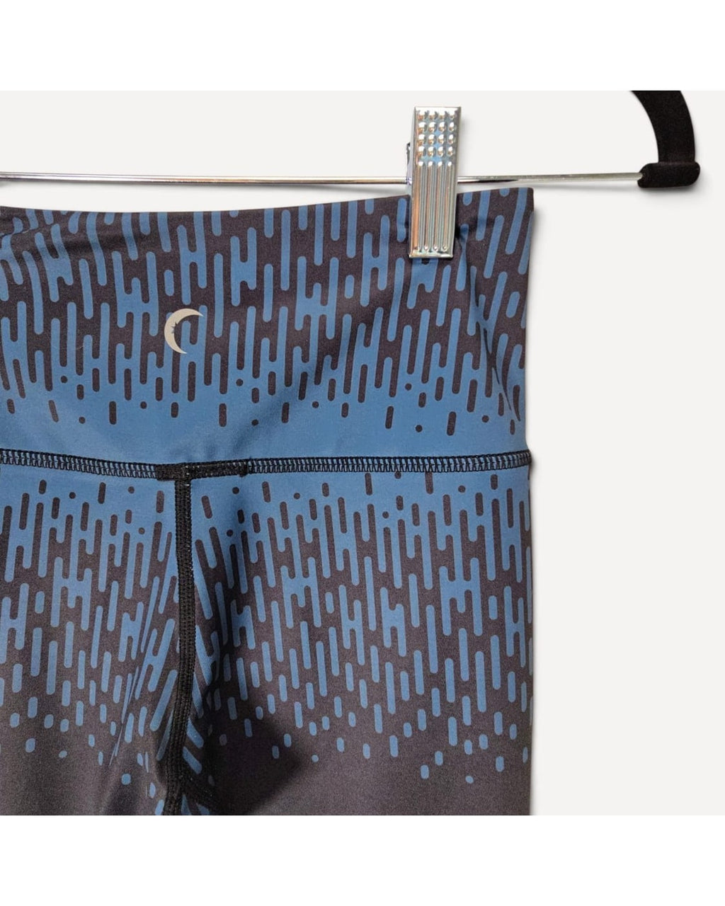 Navy Zyia Rain Streak Print Leggings, size 2 – photo 2