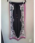 Pink Intempo Floral Border Print Pants, size S