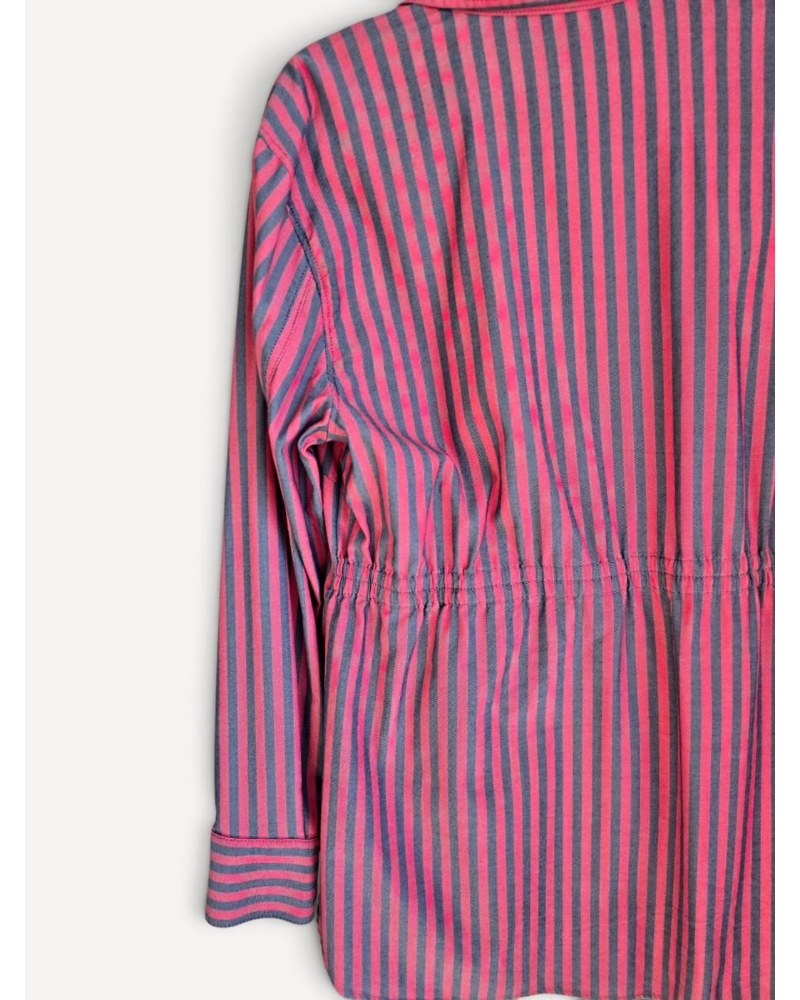 Pink Cabi Striped Button-Down Shirt - #6083 Regatta Shacket - #6083, size M – photo 2