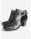 Black Louise ET Cie Vasca Buckle Ankle Booties, size 8M / 38