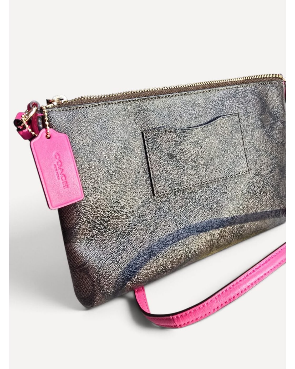 Pink Coach Signature Triple Compartment Crossbody, size L – photo 3