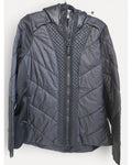Grey Athleta Rock Ridge Primaloft Hooded Jacket - #350851-00, size 1X