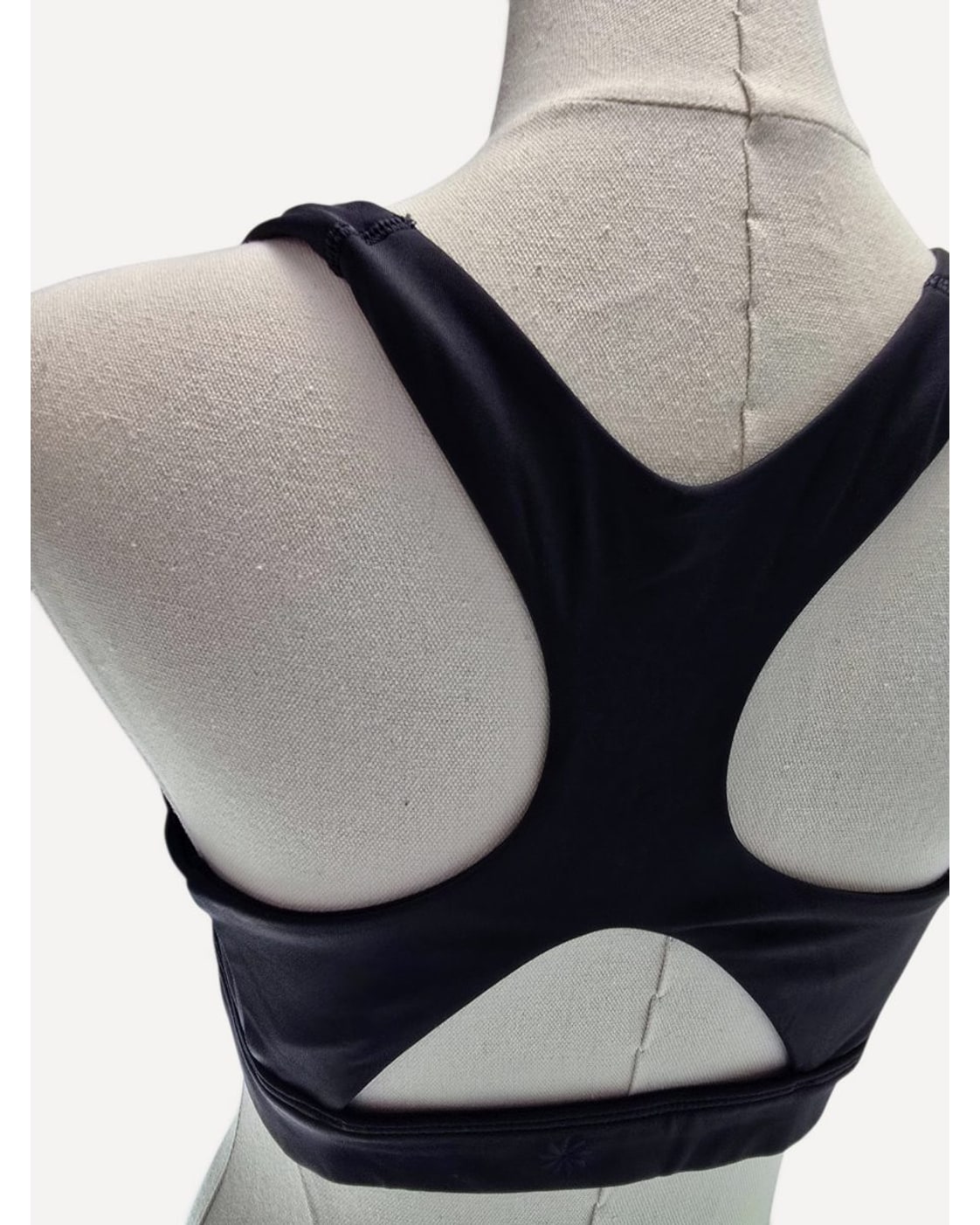 Black Athleta Racerback Scoop Neck Sports Bra, size XL – photo 2