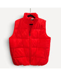 Red Discount Divas Boutique Puffer Vest, size L/XL