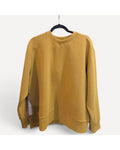 Yellow Calia Side-Zip Crewneck Pullover, size XL