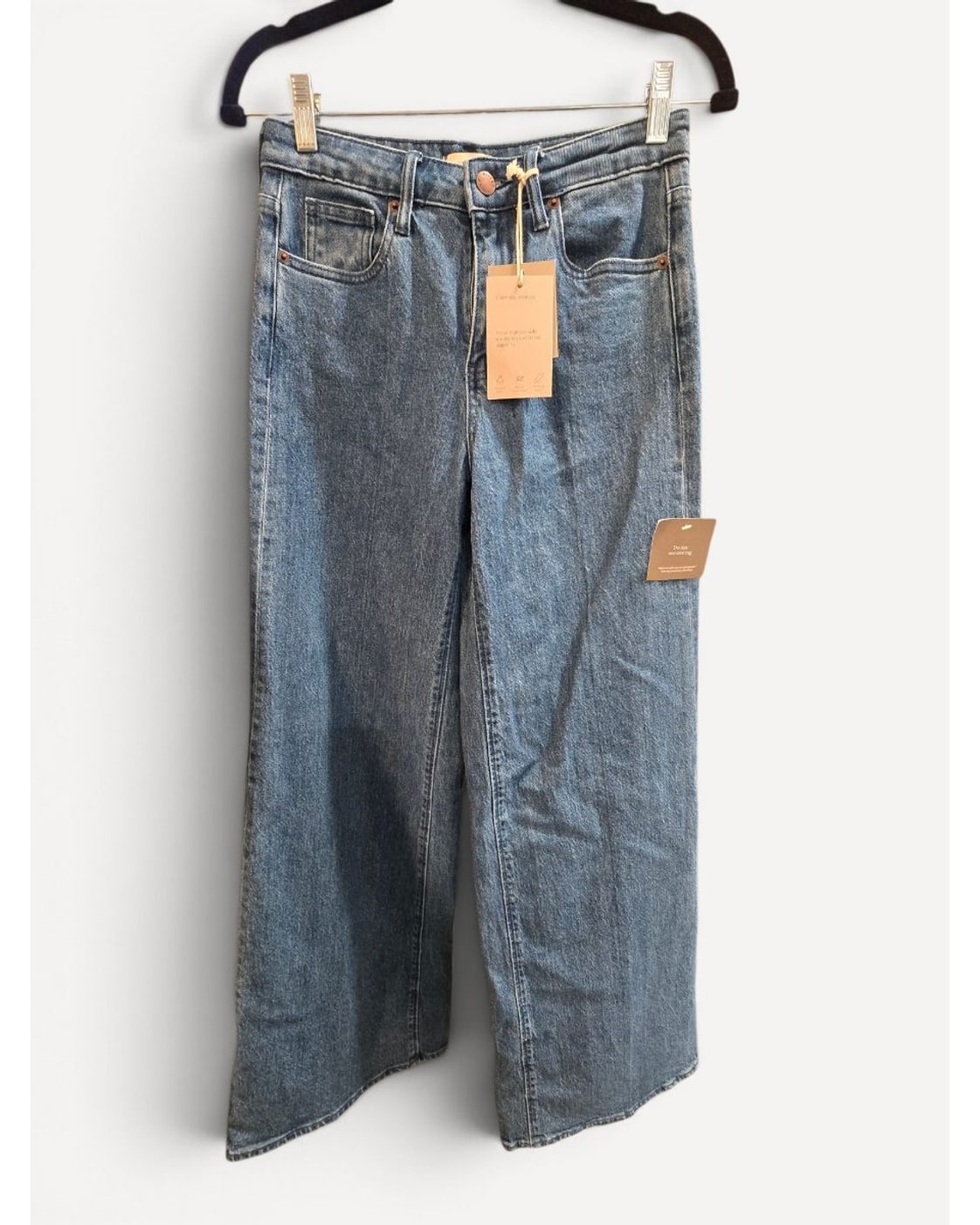 Blue Oliver Logan Andrews Extra Wide Leg Jean - #24119860, size 25