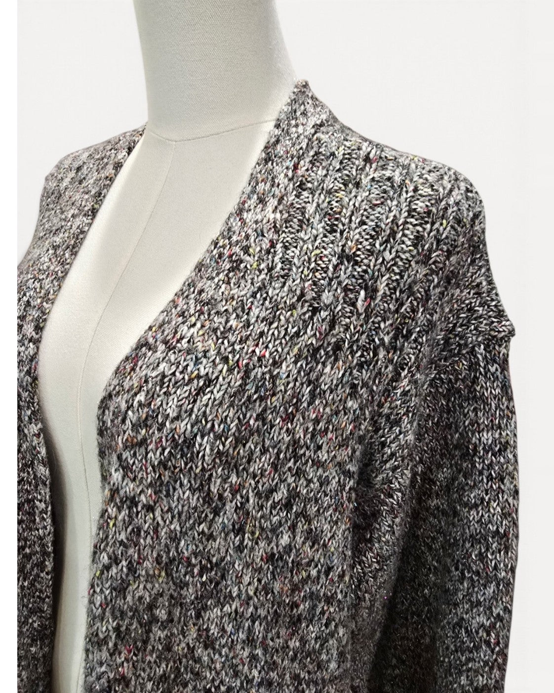 Cabi #3881 Rainbow Knit Duster, size S – photo 3