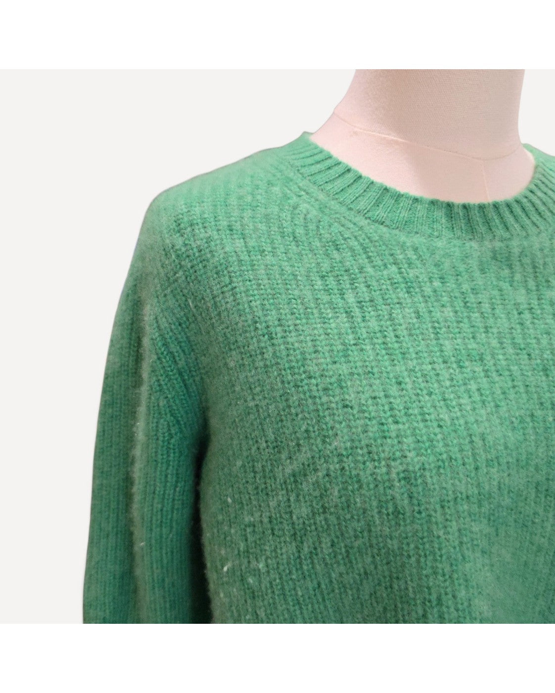 Green Banana Republic Cashmere Crewneck Sweater, size M