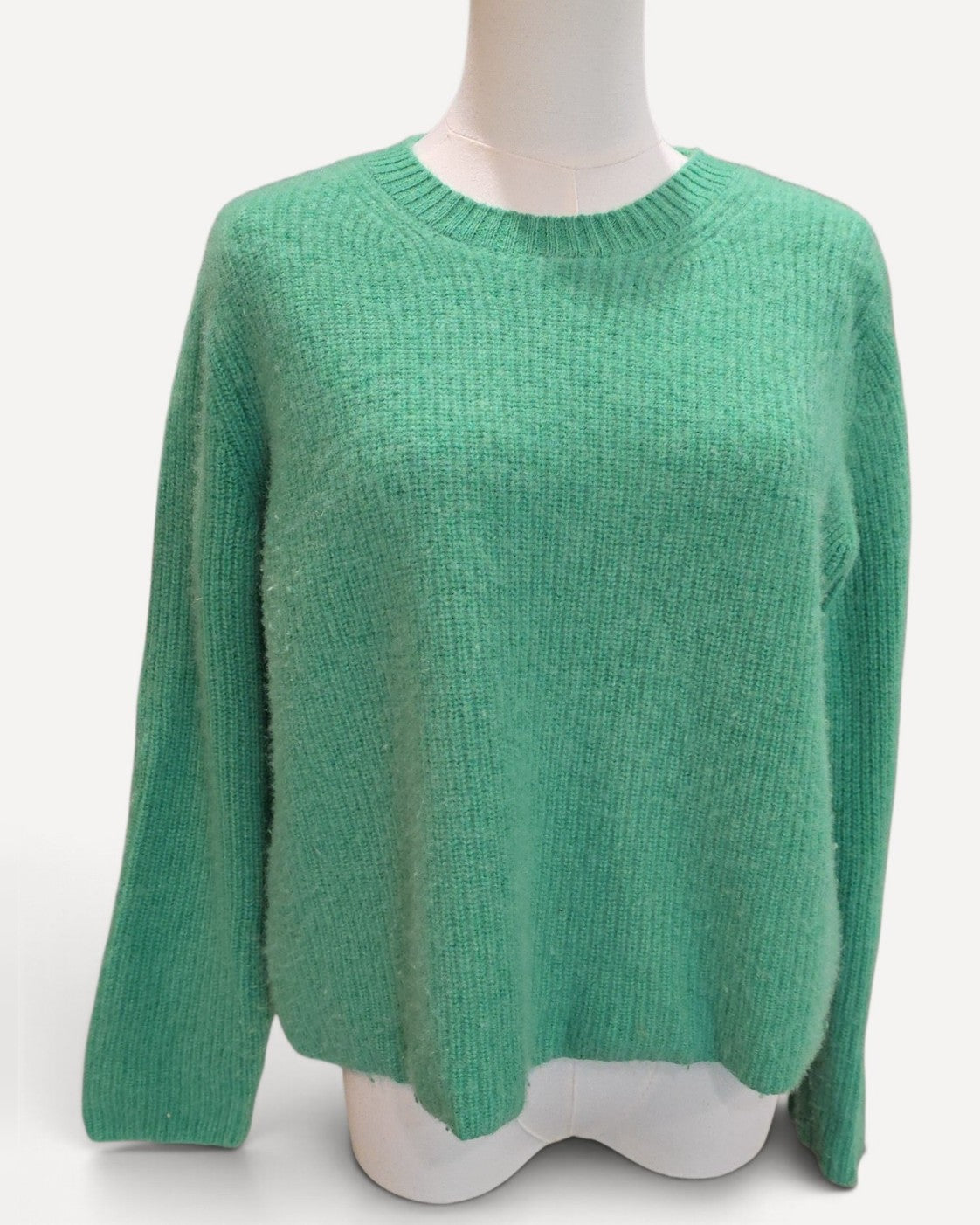 Green Banana Republic Cashmere Crewneck Sweater, size M – photo 2