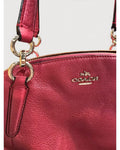 Pink Coach Kelsey Pebbled Leather Satchel - #B1743-F36675