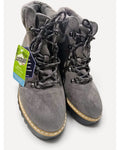 Grey Sonoma Margarita Gray Lace-Up Hiking Boots - #60769, size 10