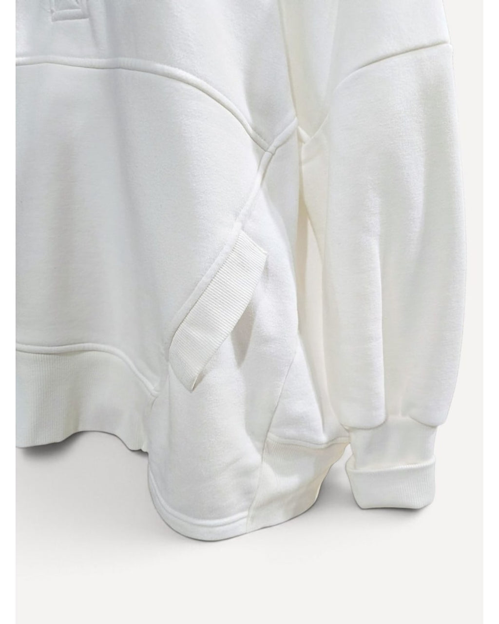 Beige Zenana Snap Mock Neck Pullover Sweatshirt - #TT-5229Y, size L – photo 2