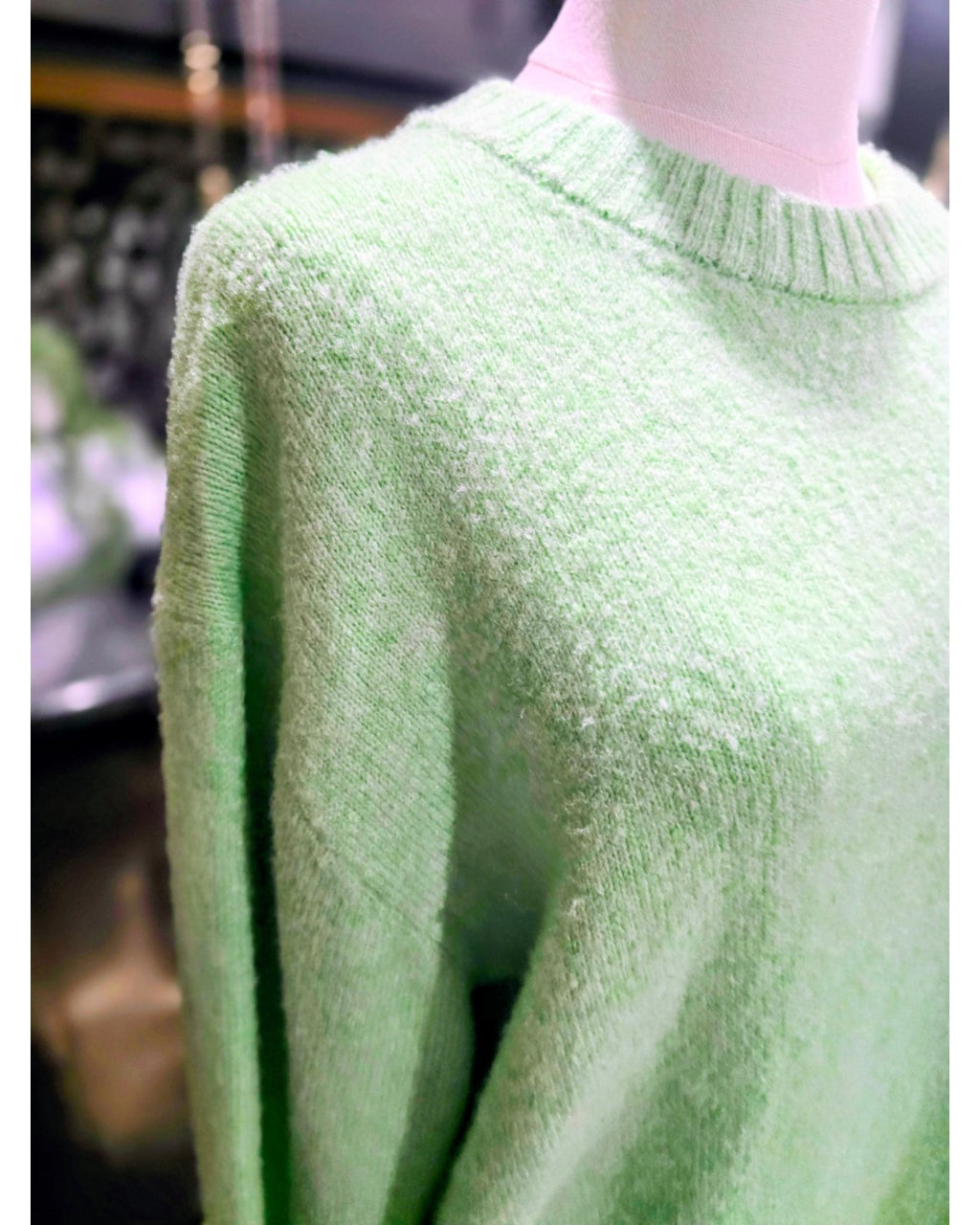 Green American Eagle Crewneck Knit Sweater, size M – photo 2