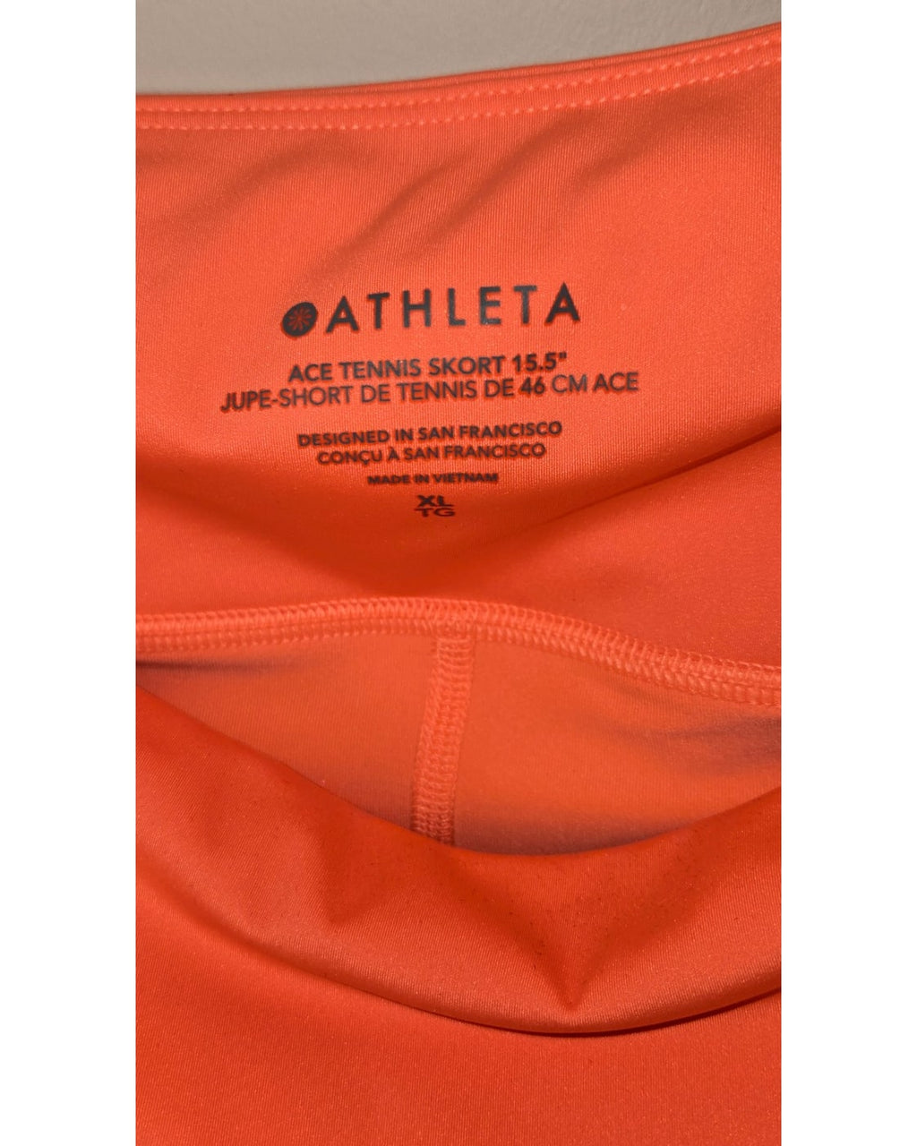 Athleta Ace Tennis Skort 15.5"
