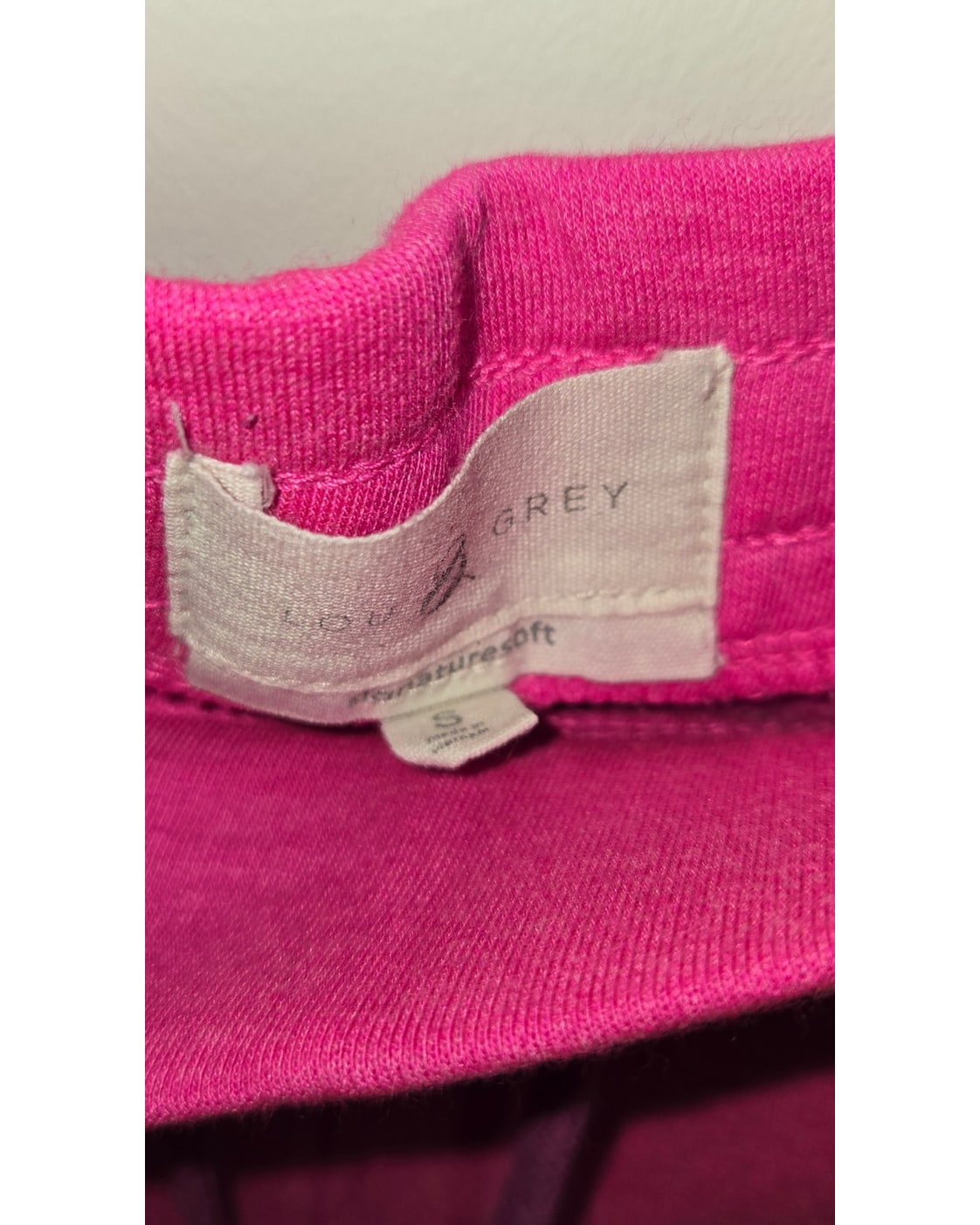 Pink Lou & Grey Terry Shorts, size S – photo 3